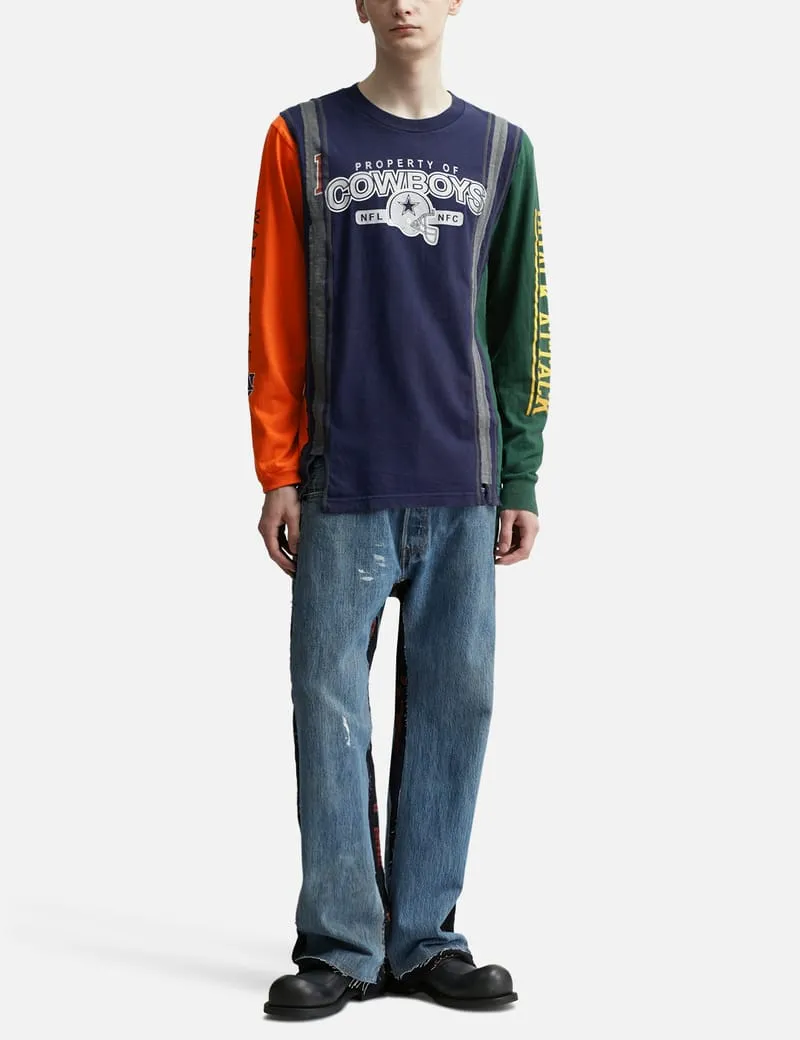 7 Cuts Long Sleeves T-shirt - College