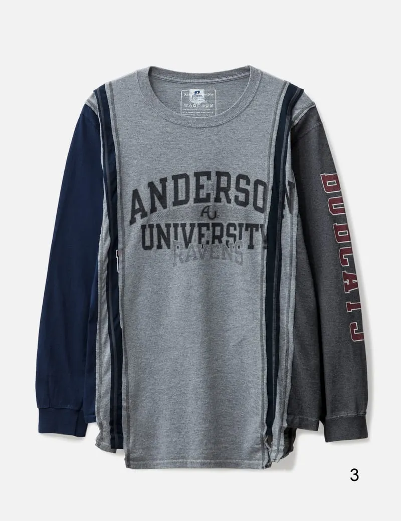 7 Cuts Long Sleeves T-shirt - College