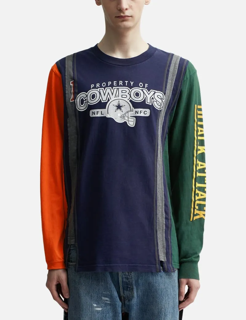 7 Cuts Long Sleeves T-shirt - College