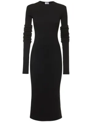 Balenciaga   Super long jersey top 