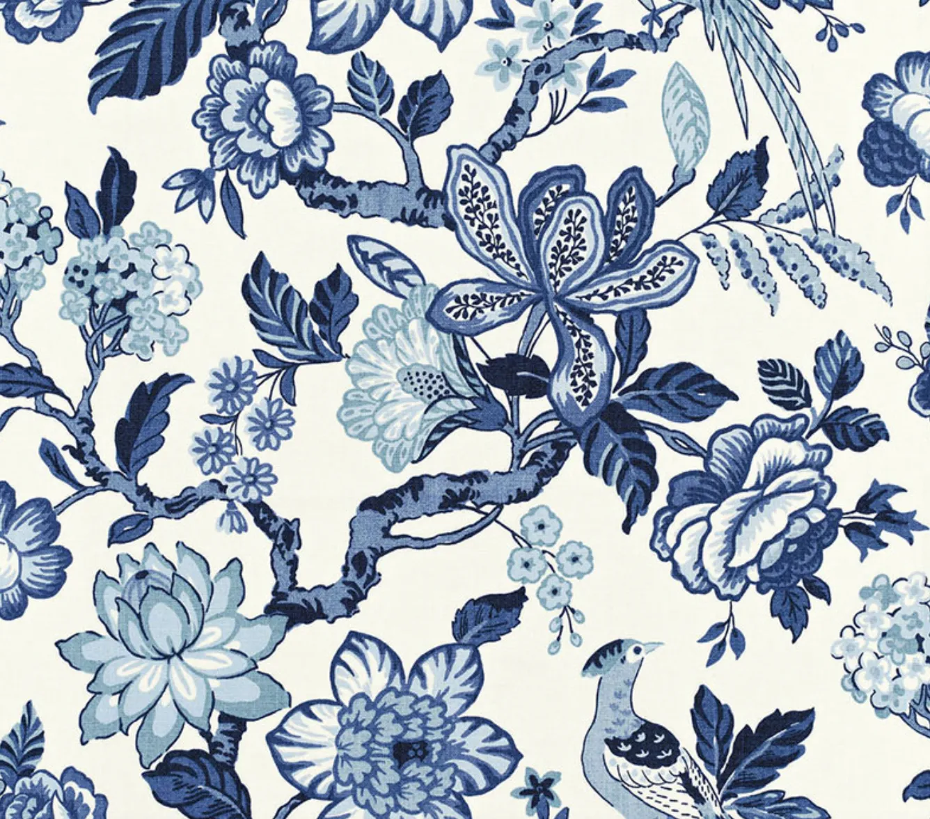 Blue Blossom Clutch