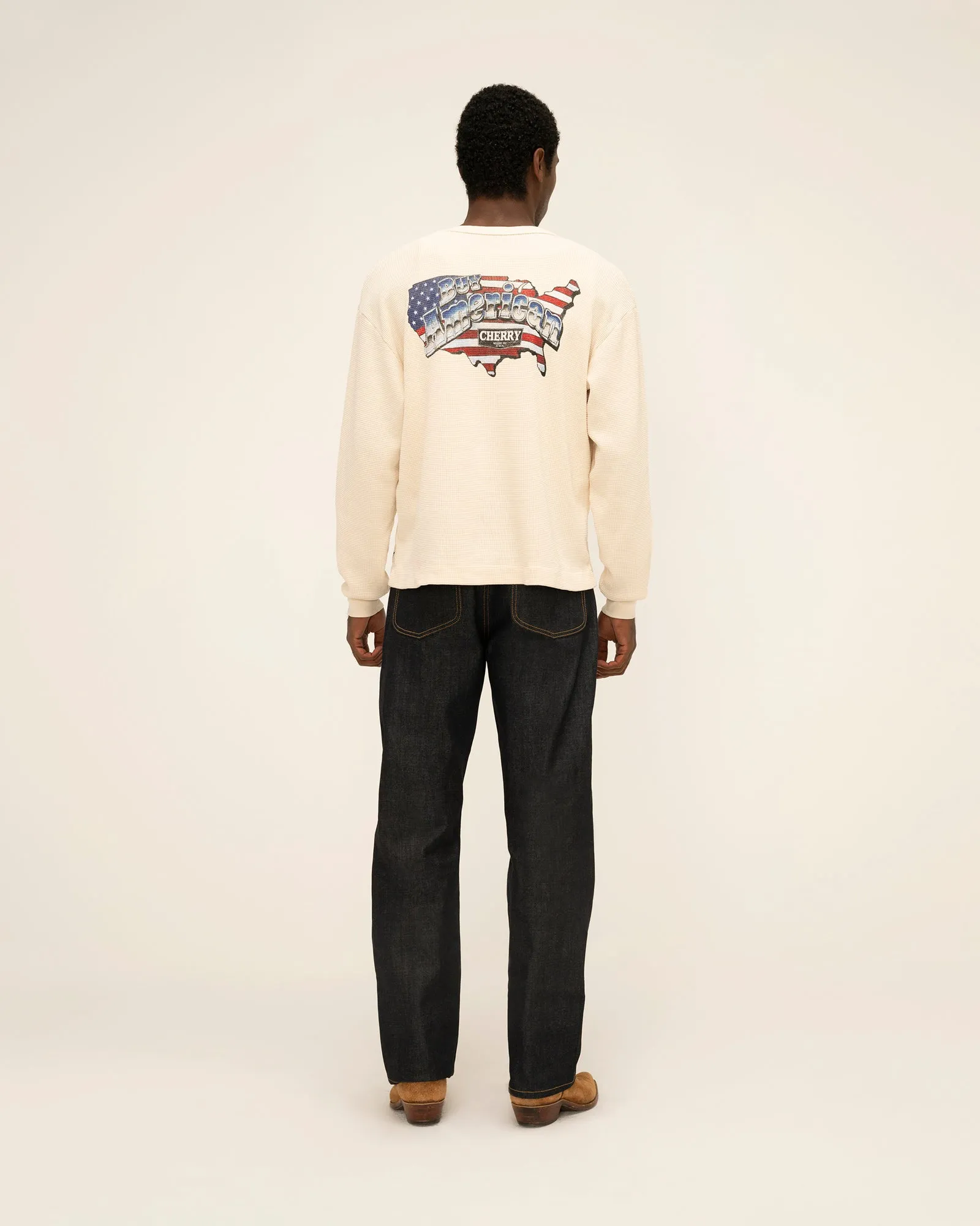 Boxy Thermal Long Sleeve (Natural)