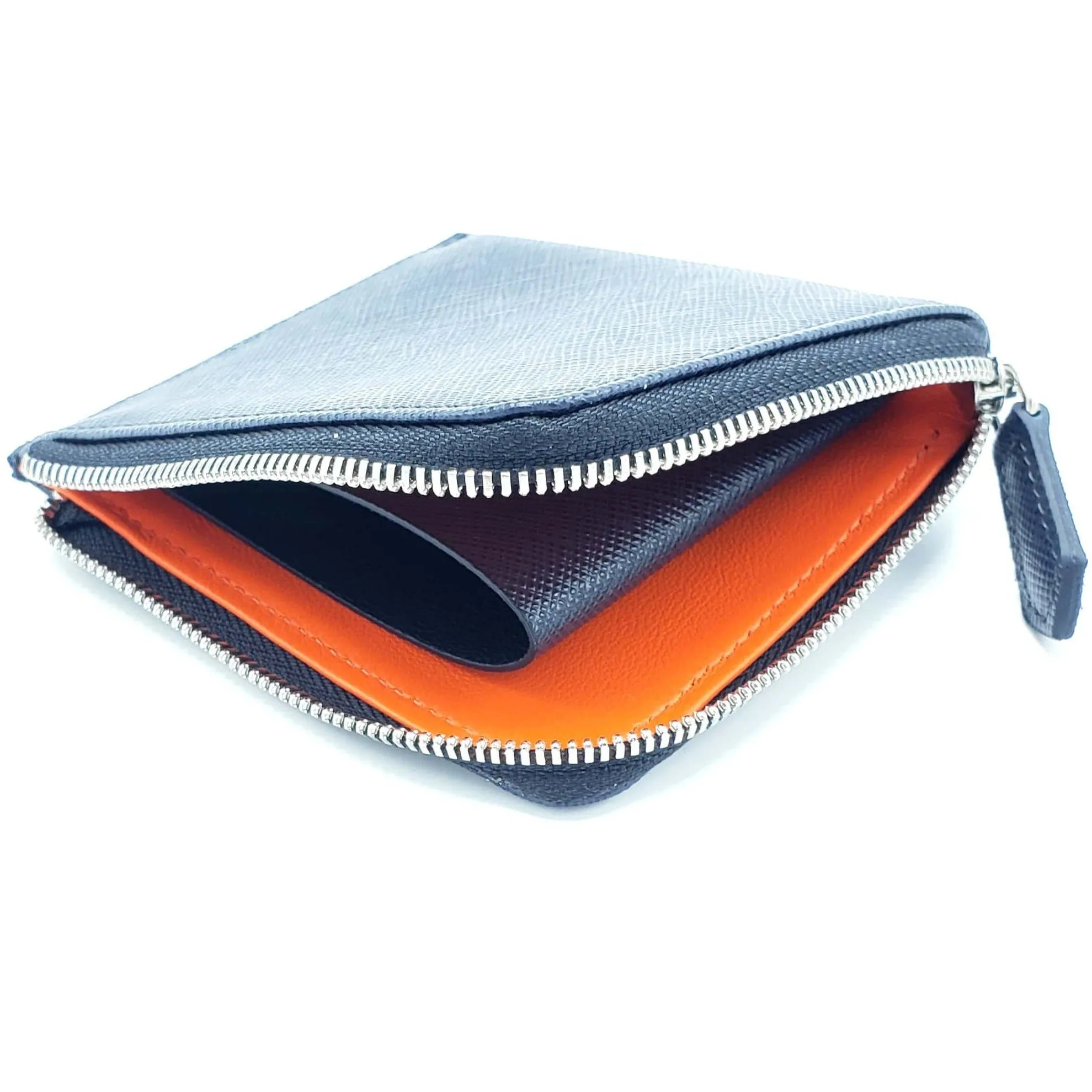 Cardholder Wallet Bicolor Safiano