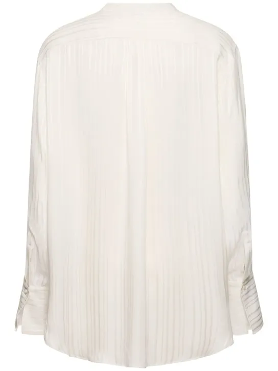 Chloé   Silk blend long sleeve shirt 