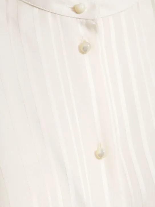 Chloé   Silk blend long sleeve shirt 