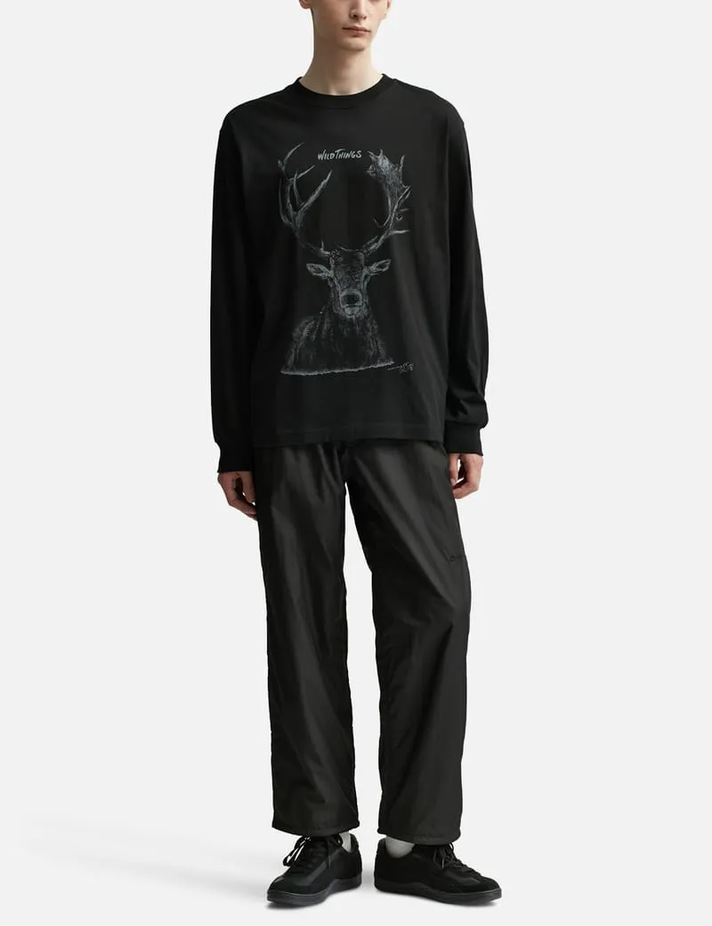 Deer Graphic Long T-Shirt