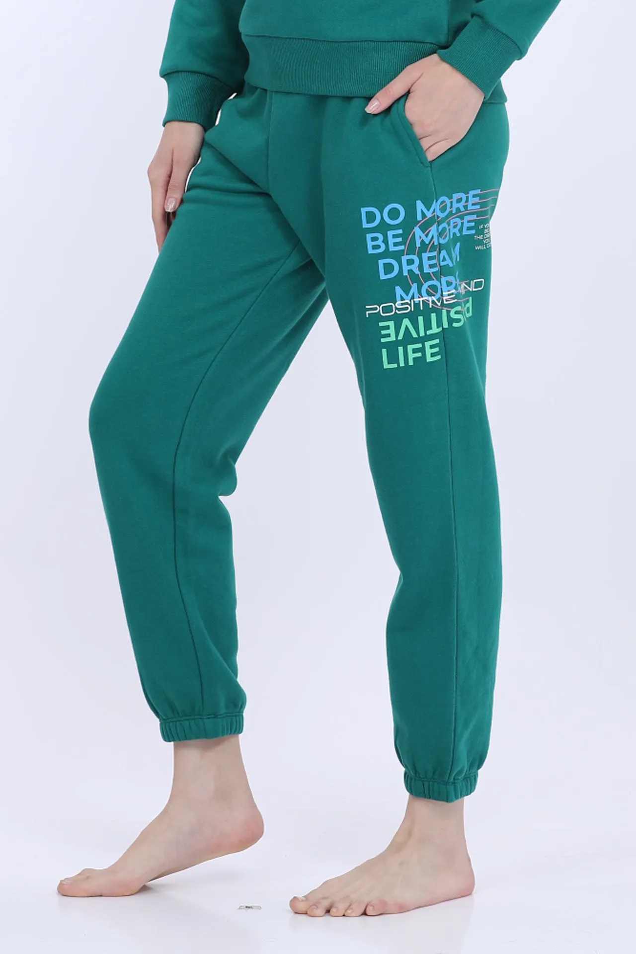 Fleece Green Fashion LP Jogger