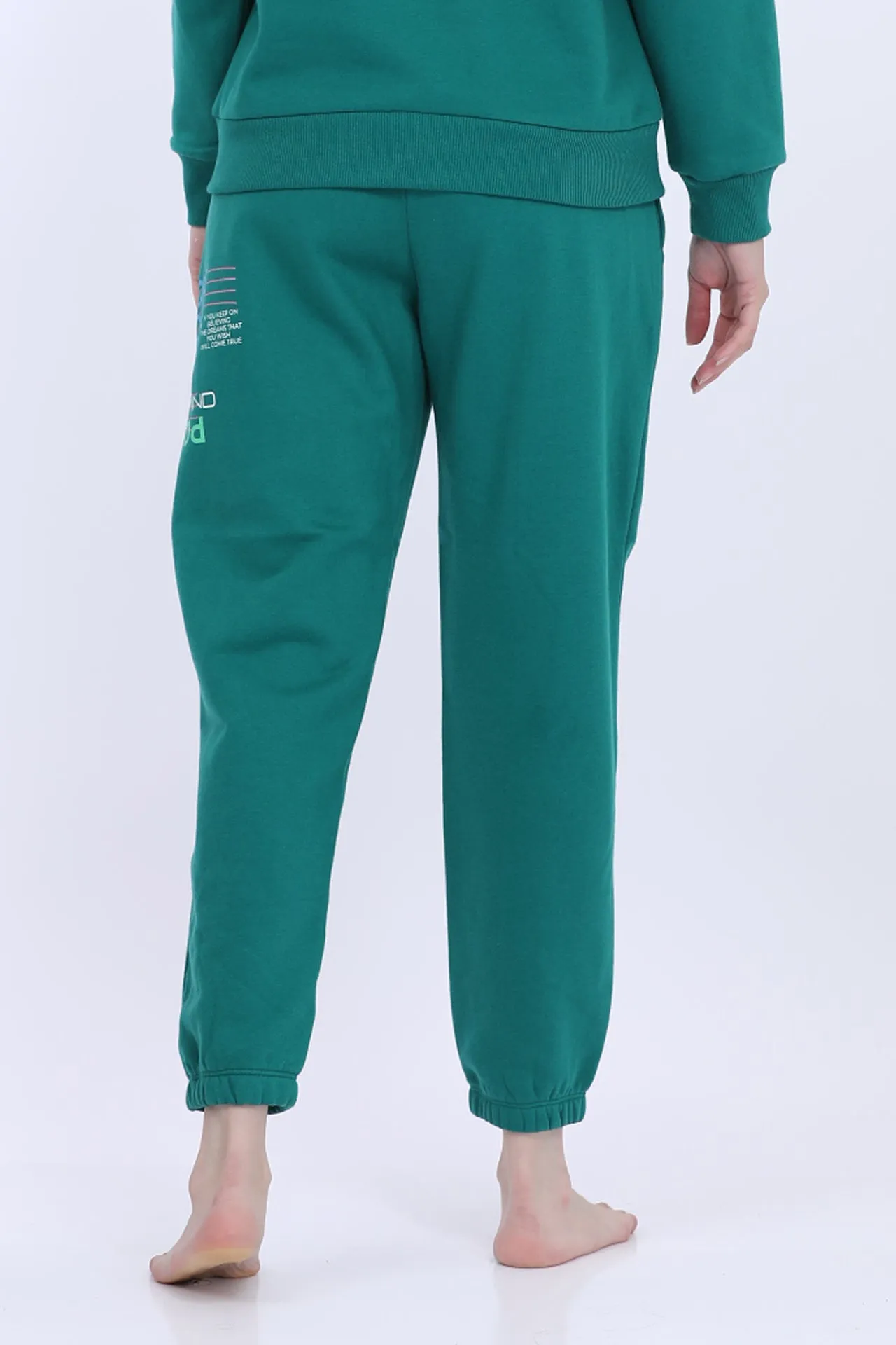 Fleece Green Fashion LP Jogger