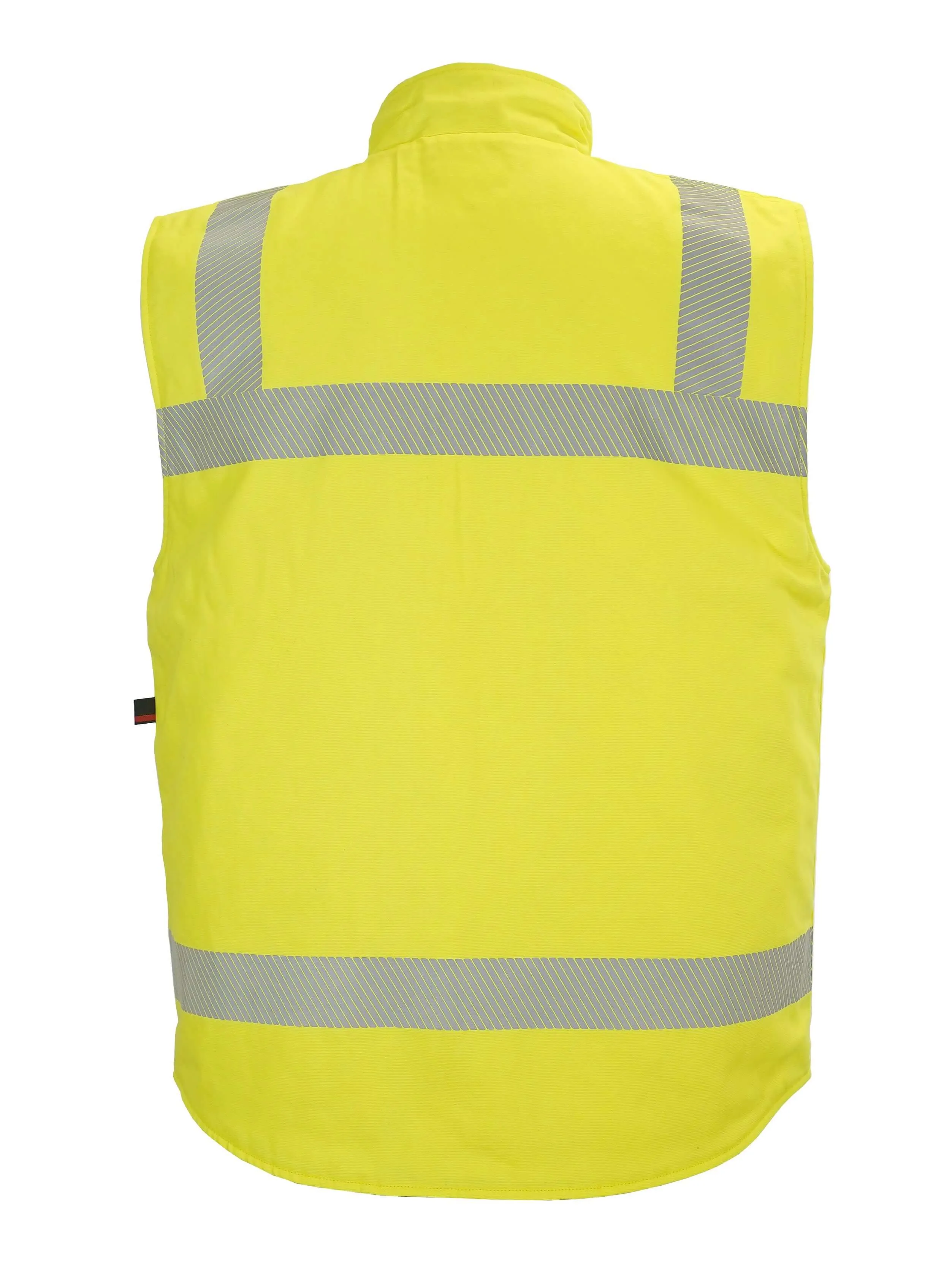 FR Winter Insulated Safety Vest Zip Closure Class 2 CAT3