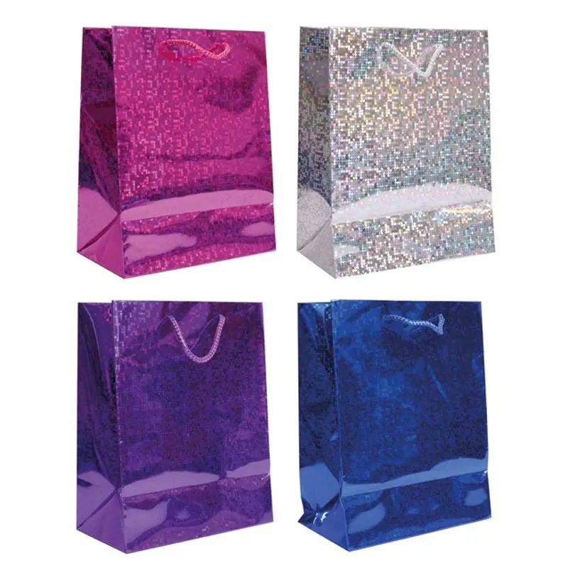 Gift Bag Small Holographic - Case of 12