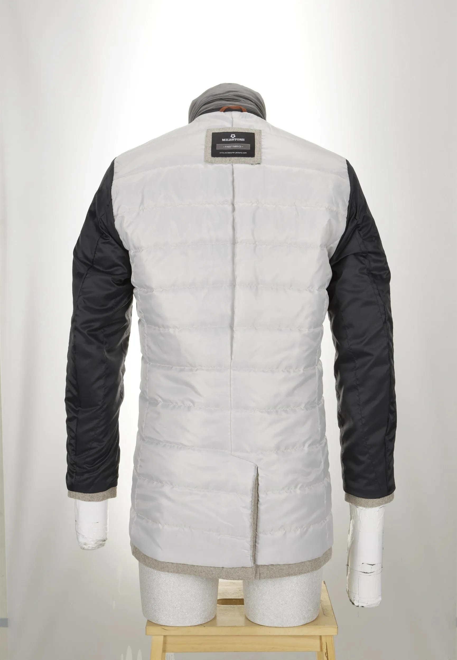 Havana Oatmeal Hybrid Wool Coat  - Milestone
