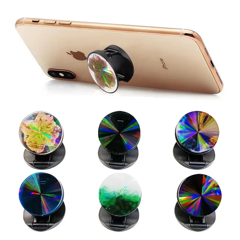 Holographic Silicone Resin Phone Grip Mold