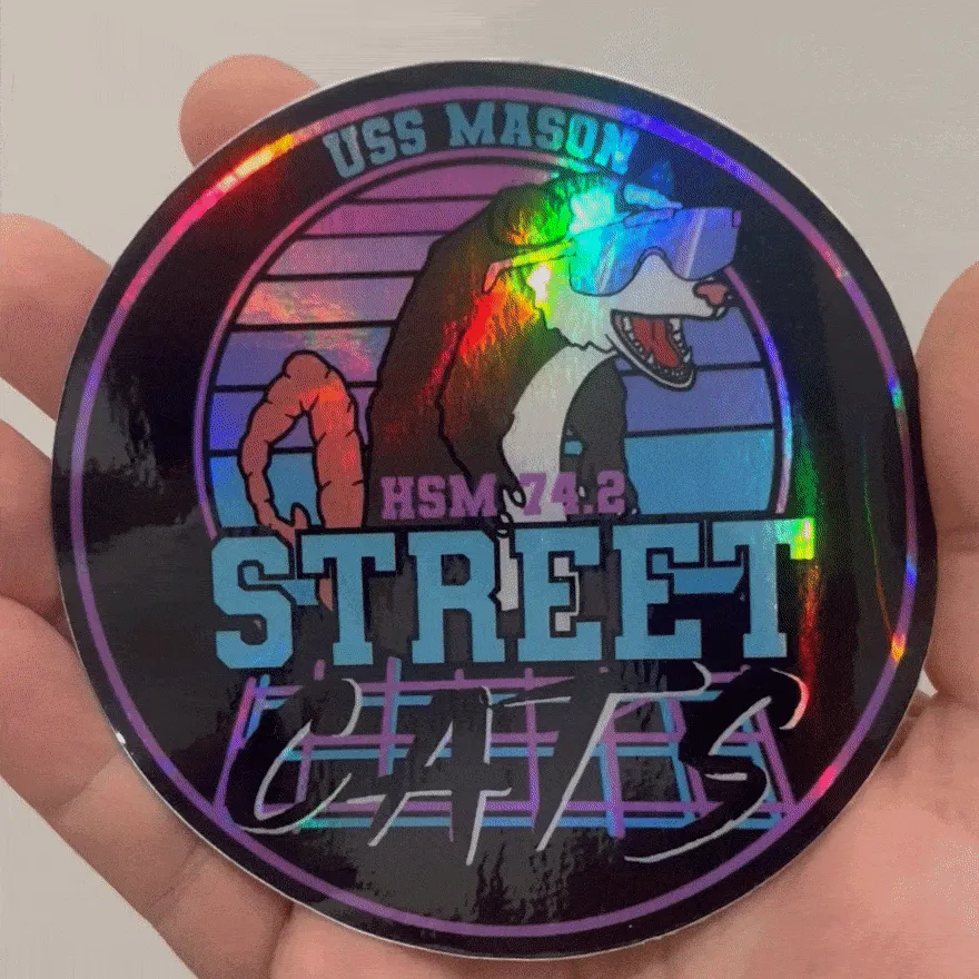Holographic Stickers