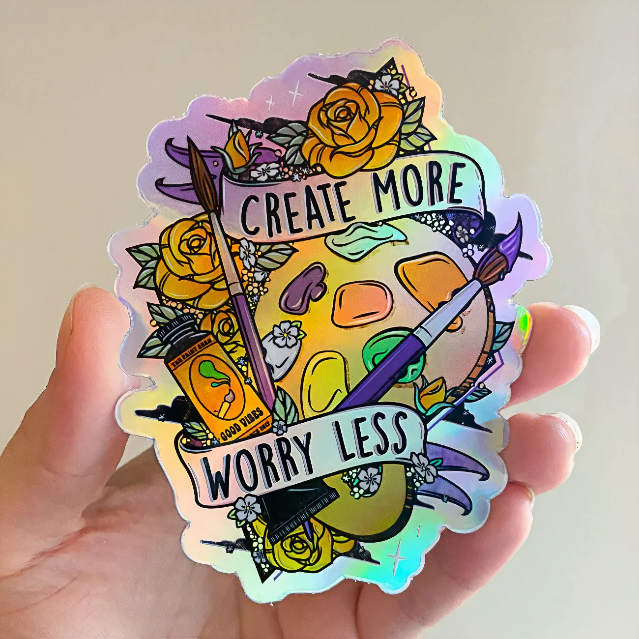 Holographic Stickers
