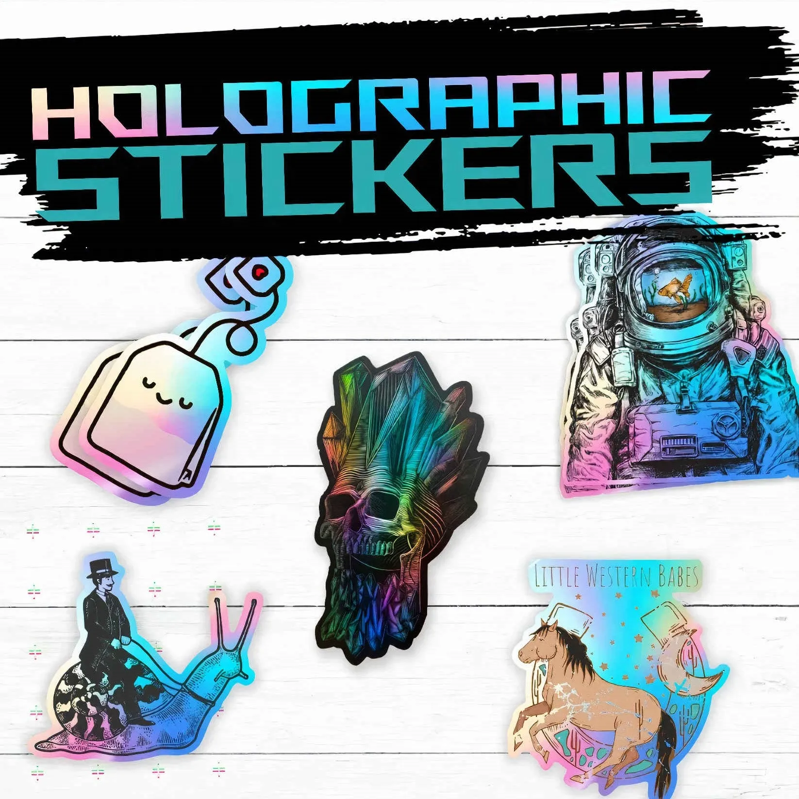 Holographic Stickers