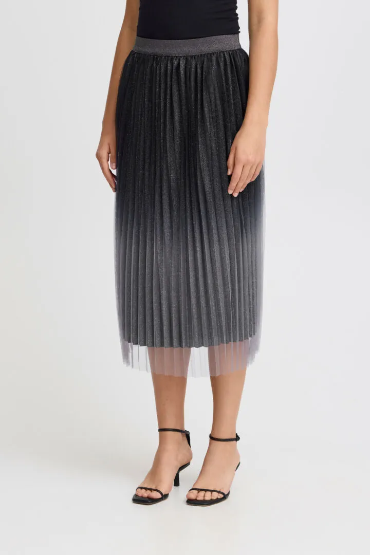 Ichi Nilpa Skirt-Black-20122162
