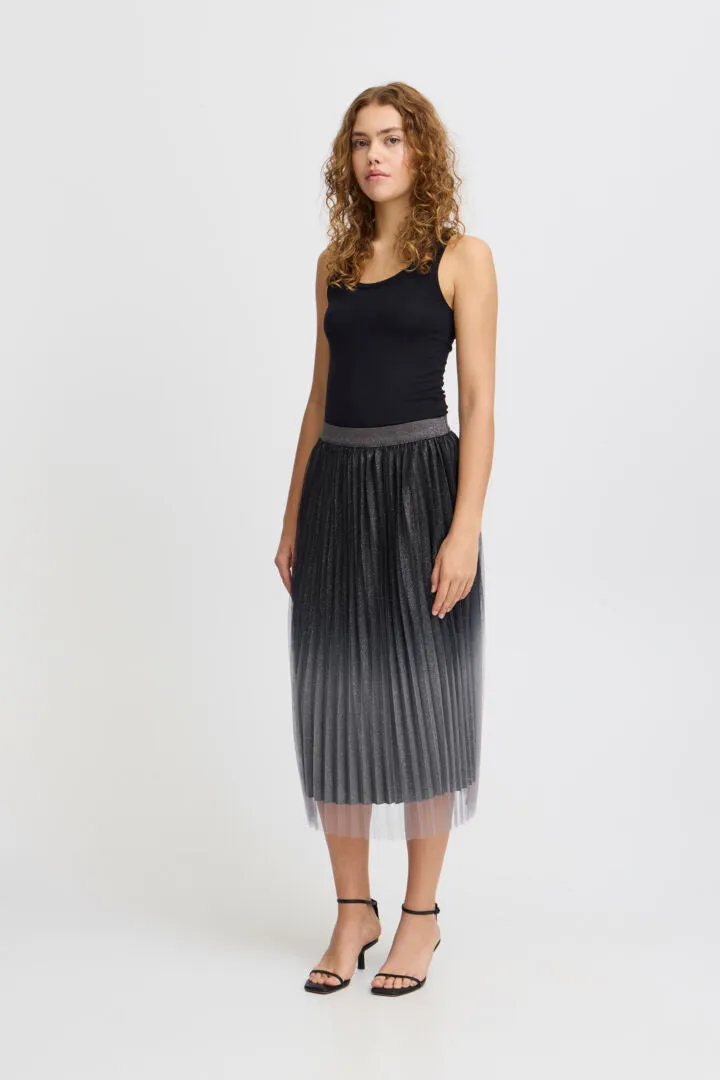 Ichi Nilpa Skirt-Black-20122162