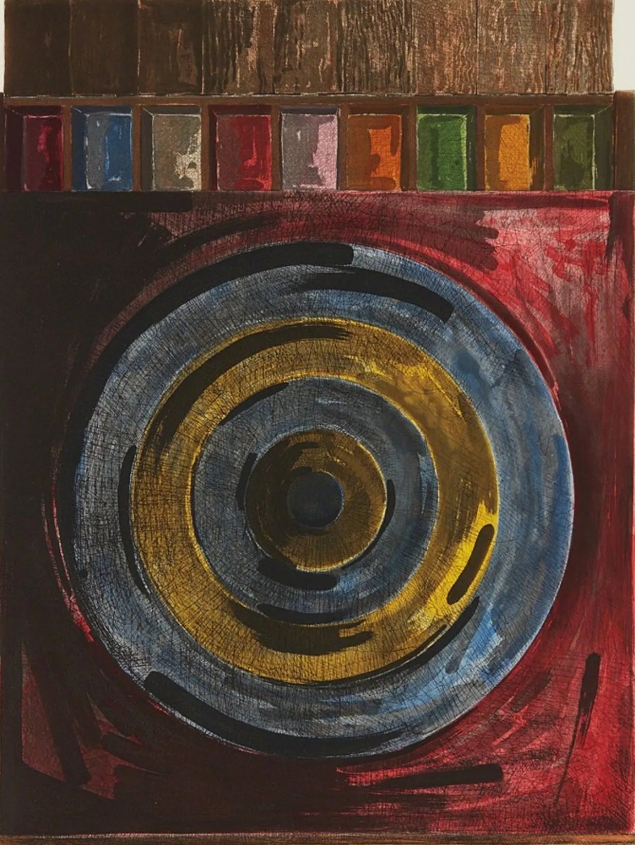 Jasper Johns Target with Plaster Casts