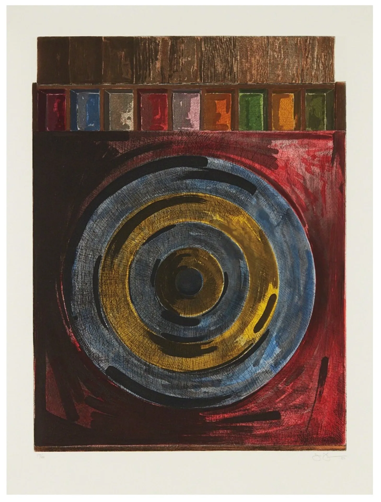 Jasper Johns Target with Plaster Casts