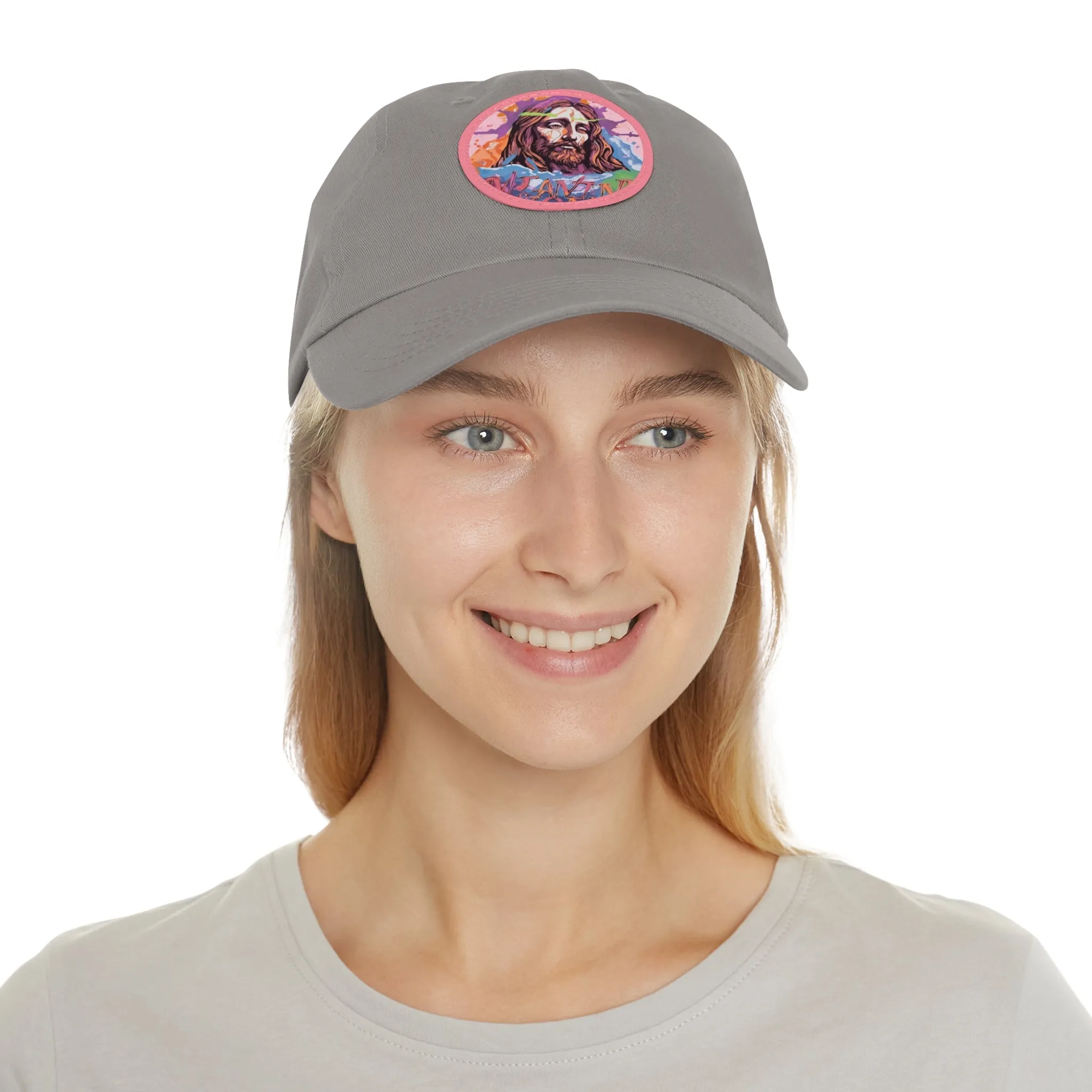 Jesu Christ Dad Hat Leather Patch V2