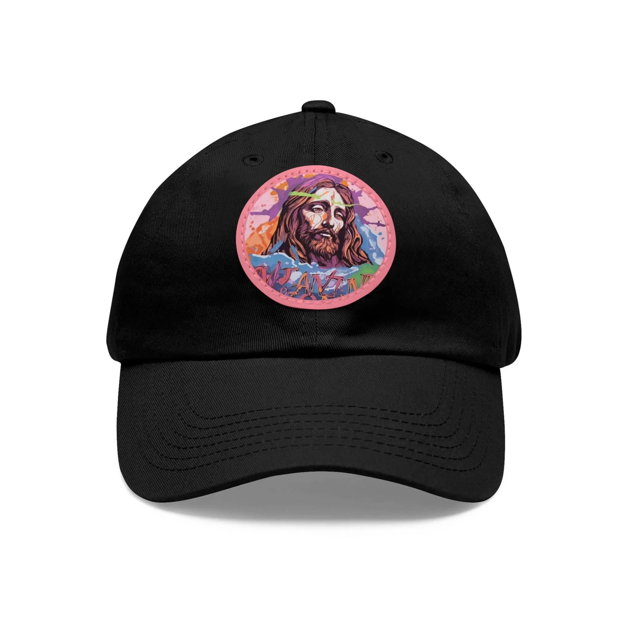 Jesu Christ Dad Hat Leather Patch V2