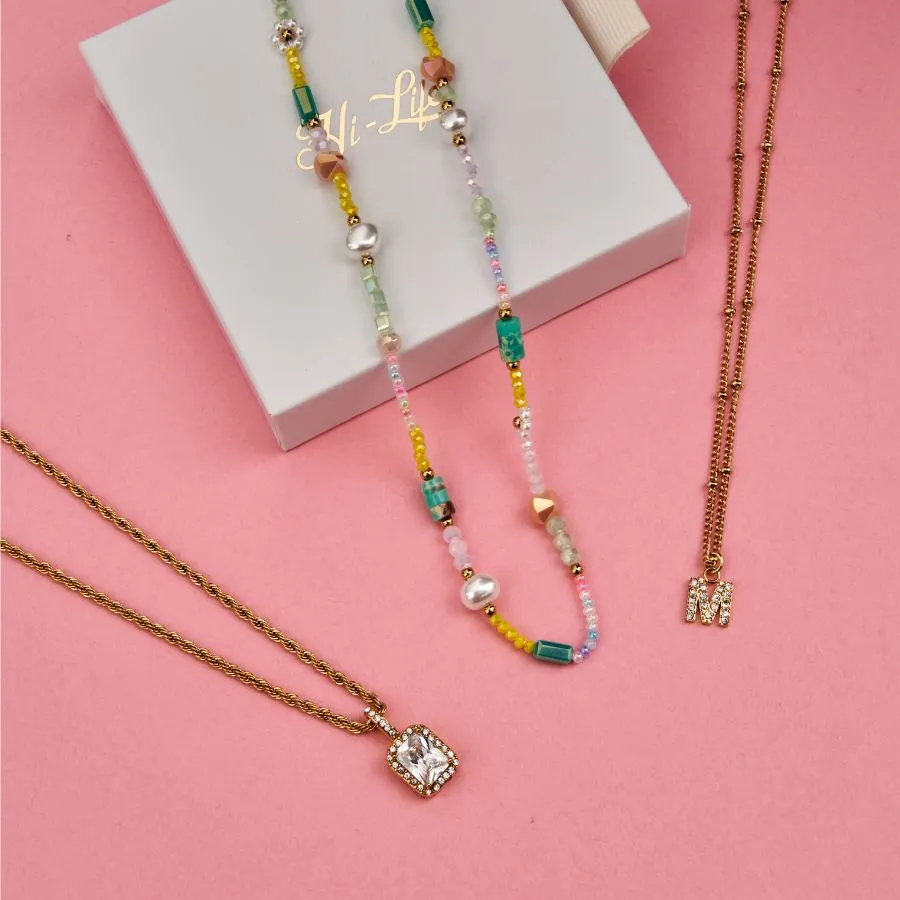 Kids Simple Letter Kette