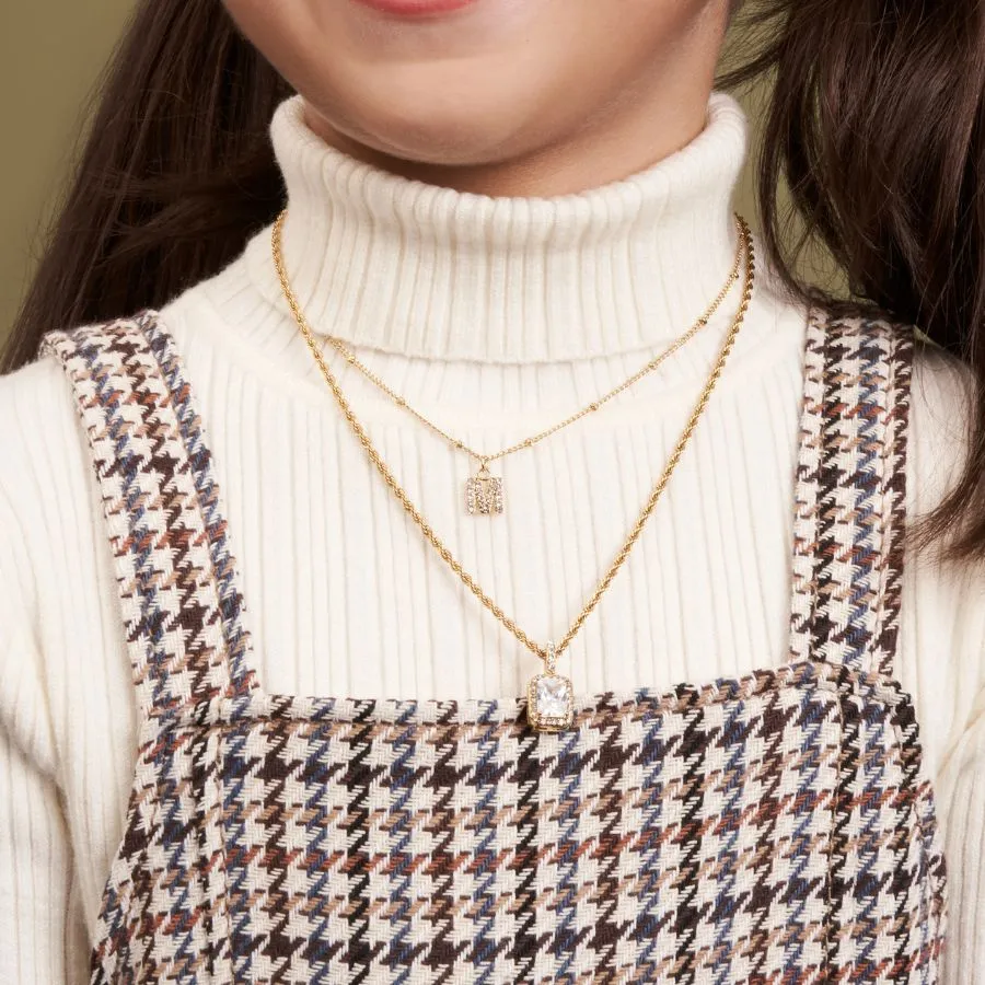 Kids Simple Letter Kette