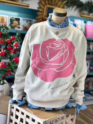 La Vie En Rose Sweatshirt