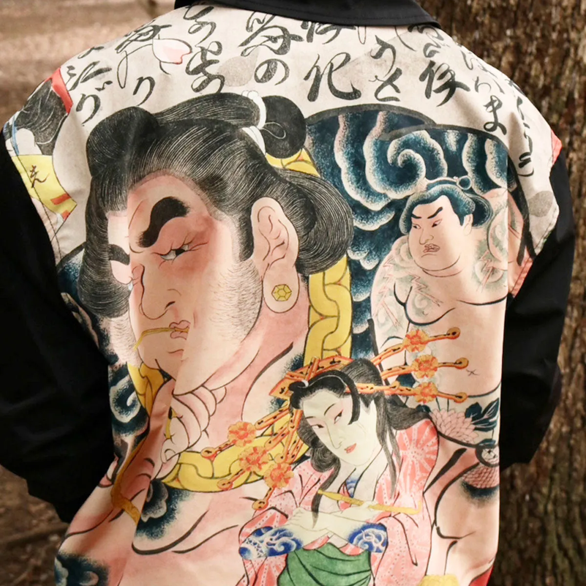 LFYT × THREE TIDES TATTOO エルエフワイティー × スリータイズタトゥー MITOMO HORIHIRO SUMO JACKET ジャケット 【LE241001】