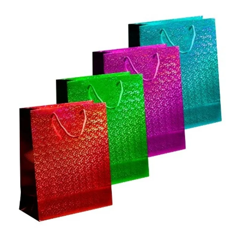 Martello Small Holographic Bag Mix Colour- Case of 12