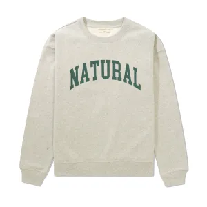 Natural Crewneck, Heather