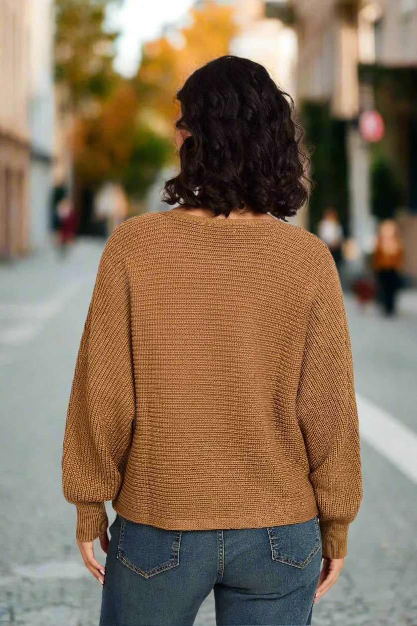 Oversize Cropped Pullover