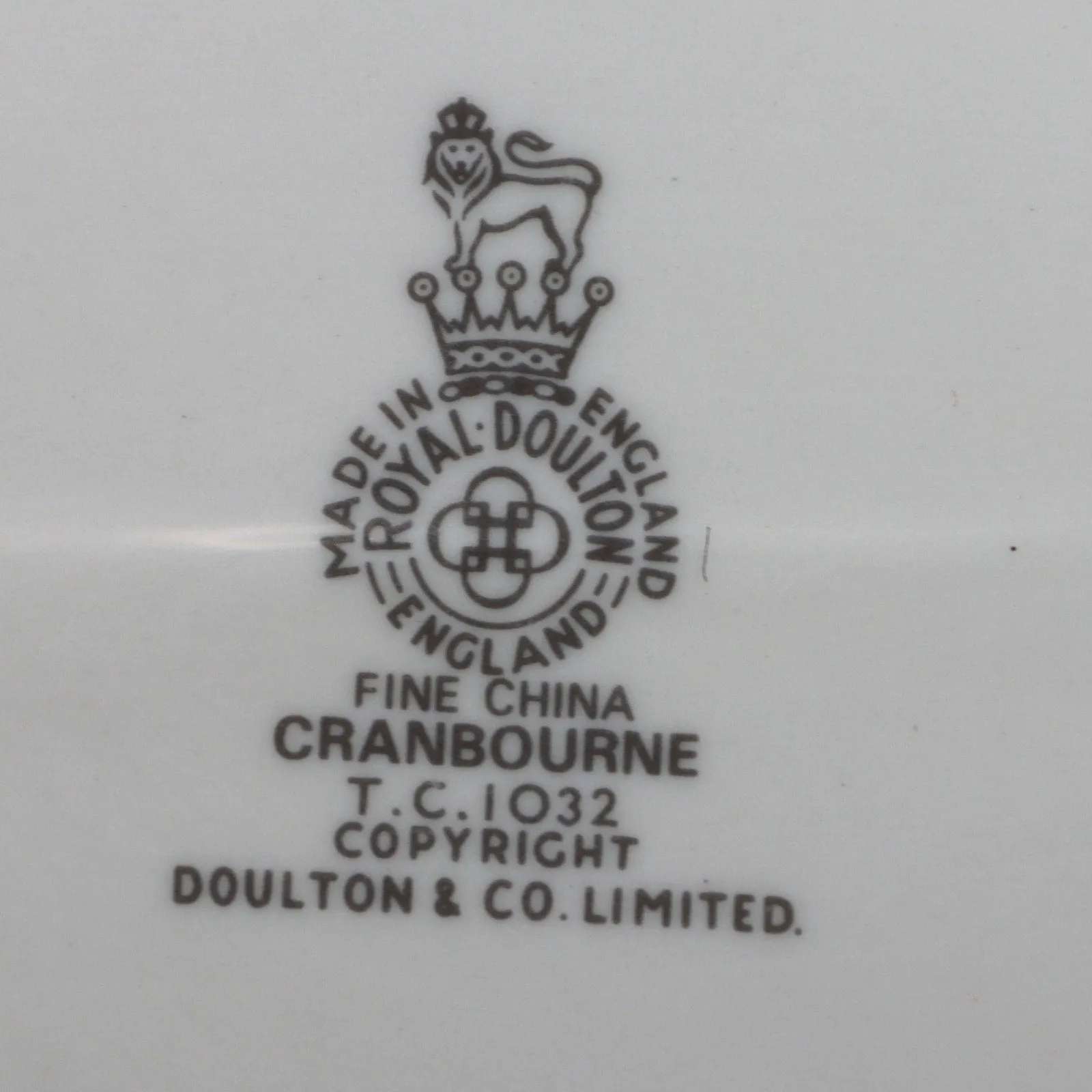 Royal Doulton Cranbourne TC 1032 16" Oval Serving Platter China 1970's