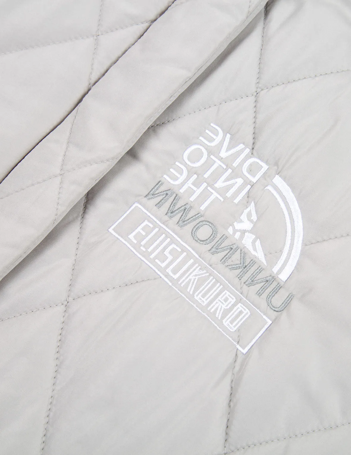 Seagull Appliqué Quilted Coat