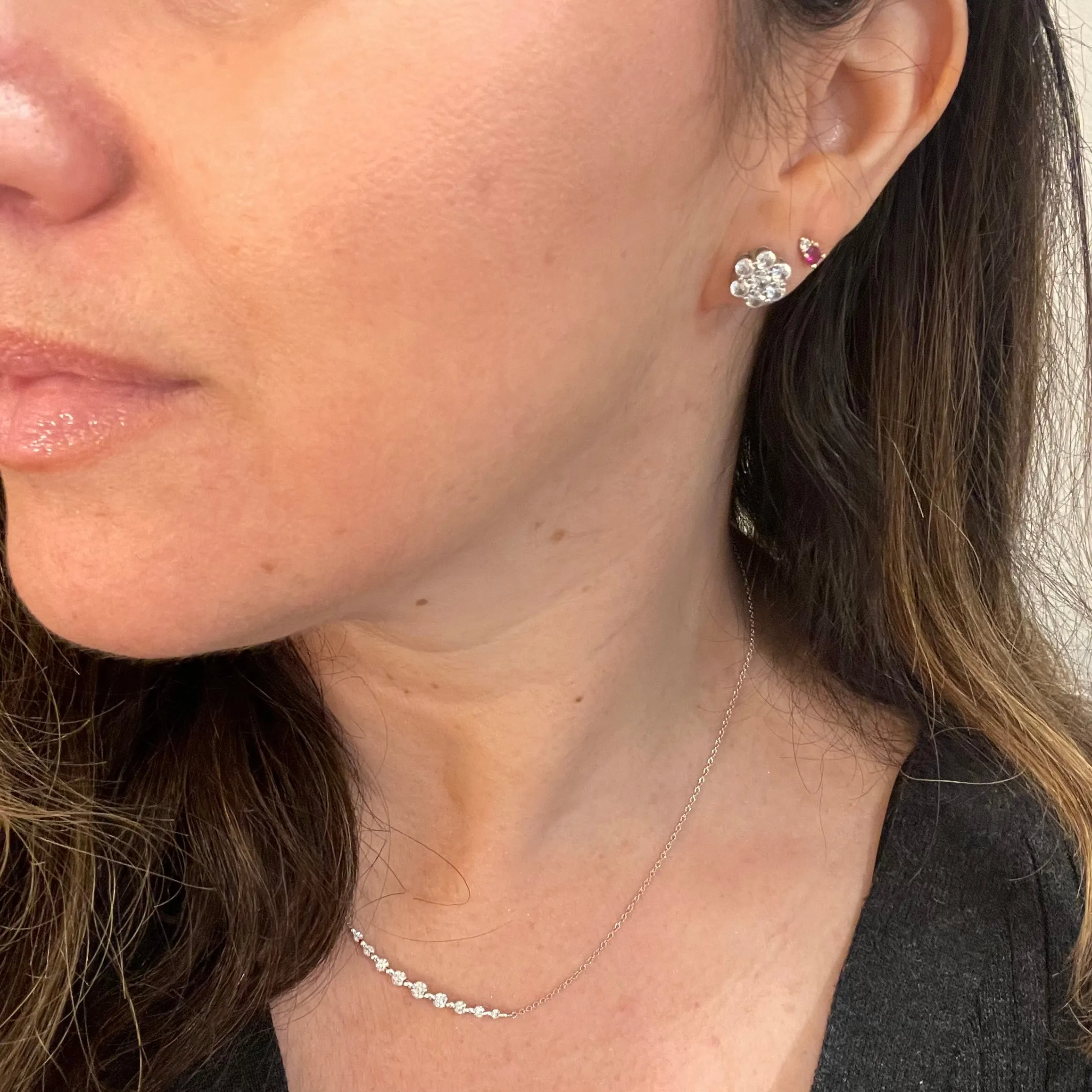 Simple Flower Stud Earrings