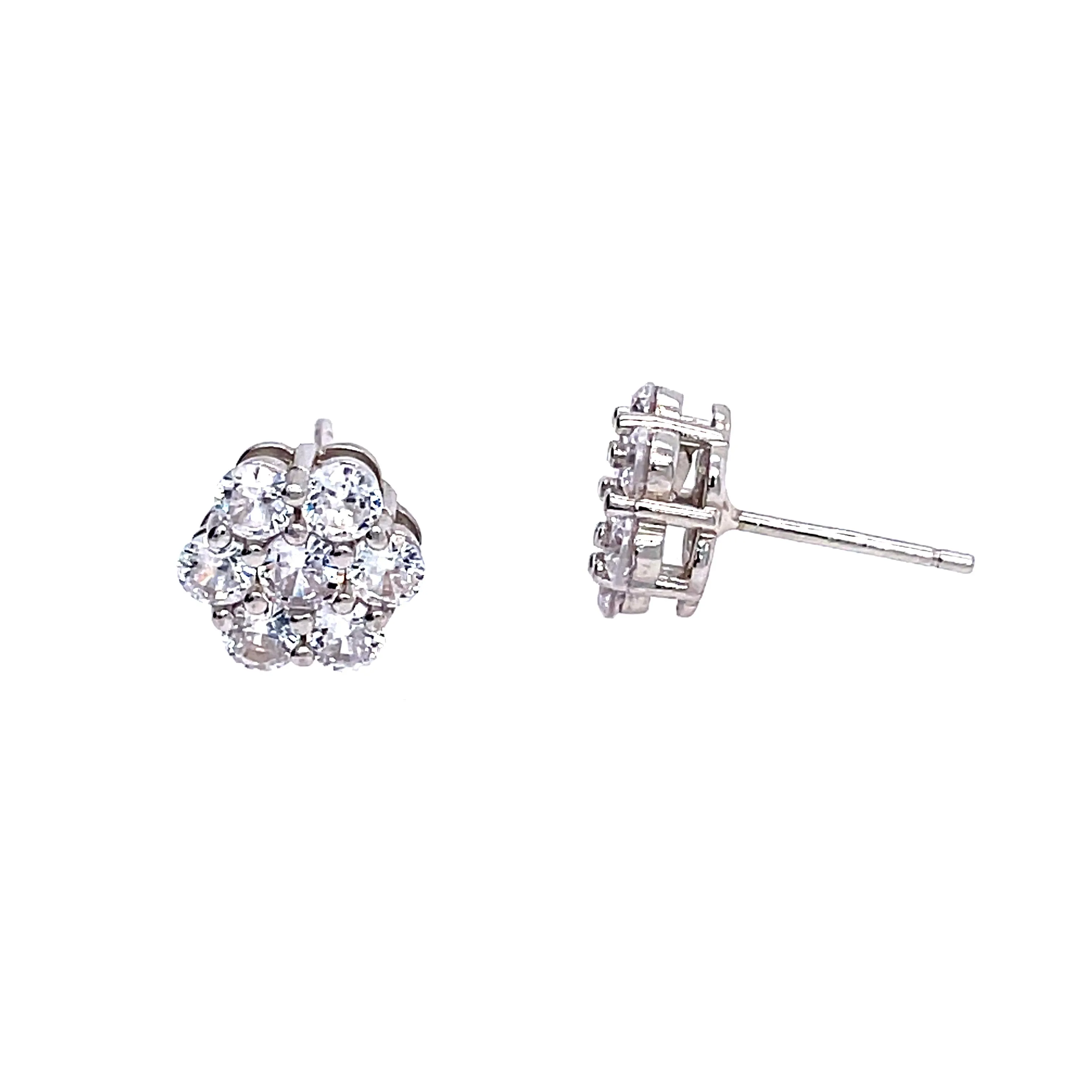 Simple Flower Stud Earrings
