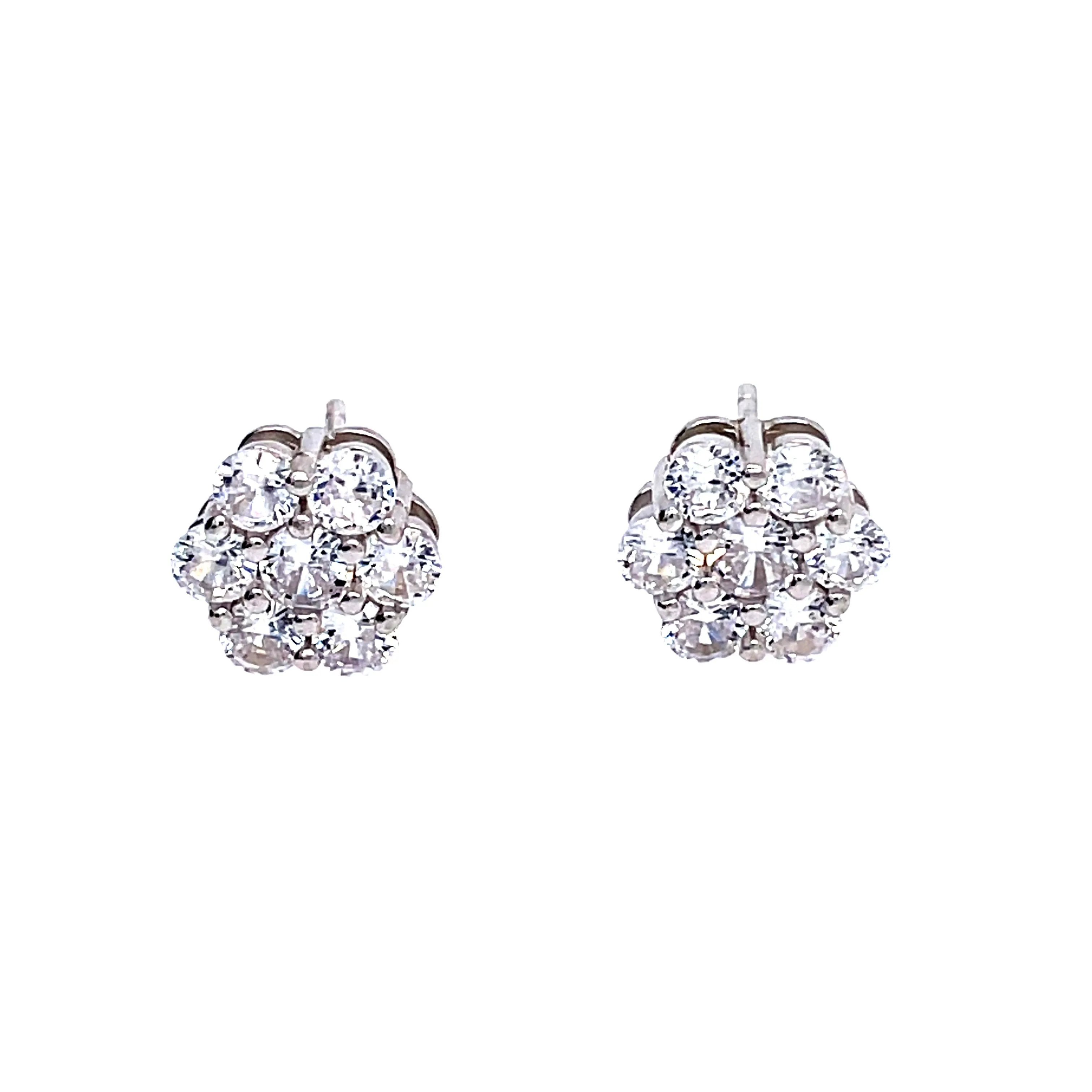 Simple Flower Stud Earrings
