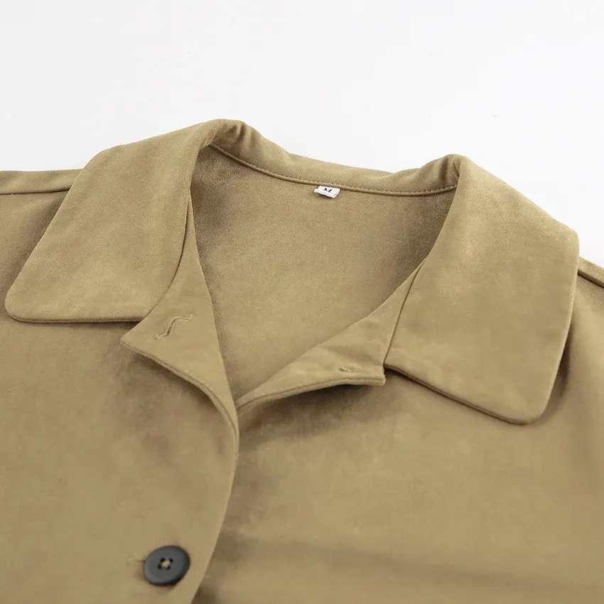 Simple Suede Jacket
