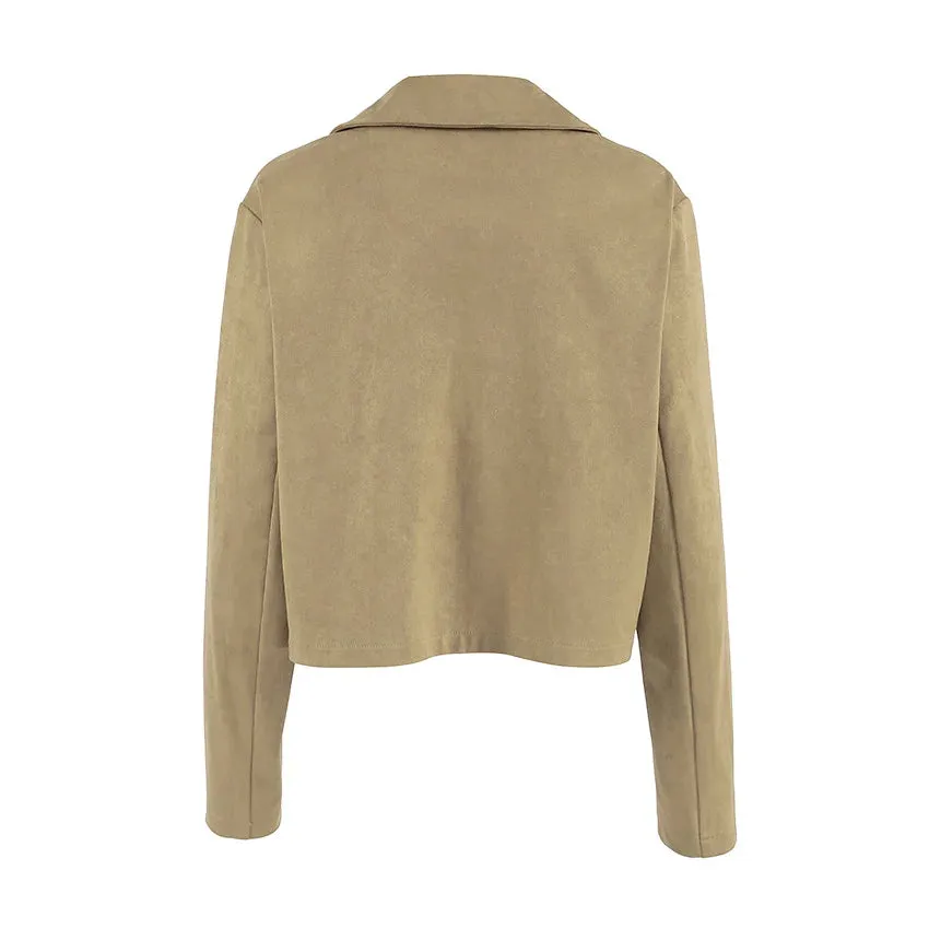Simple Suede Jacket