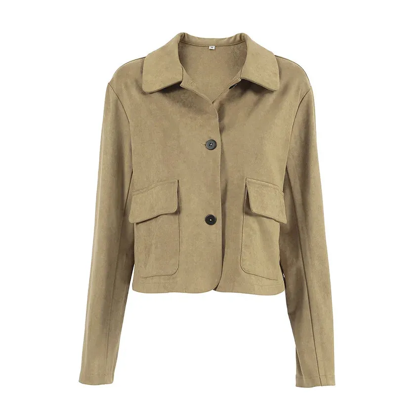 Simple Suede Jacket