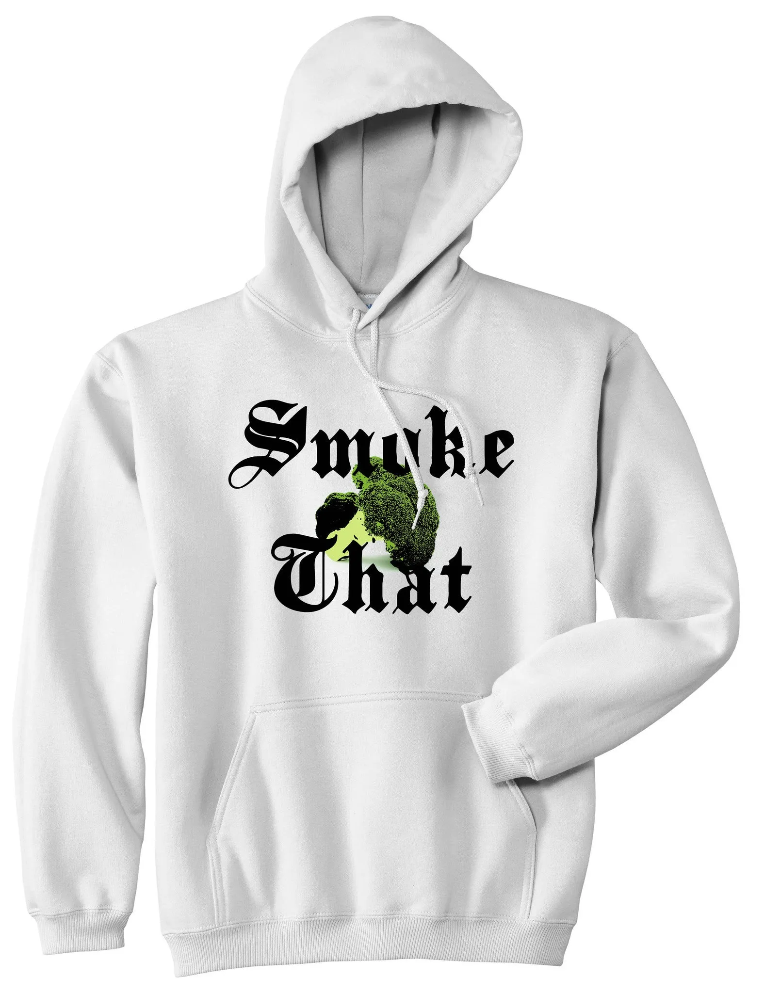 Smoke That Broccoli Pullover Hoodie