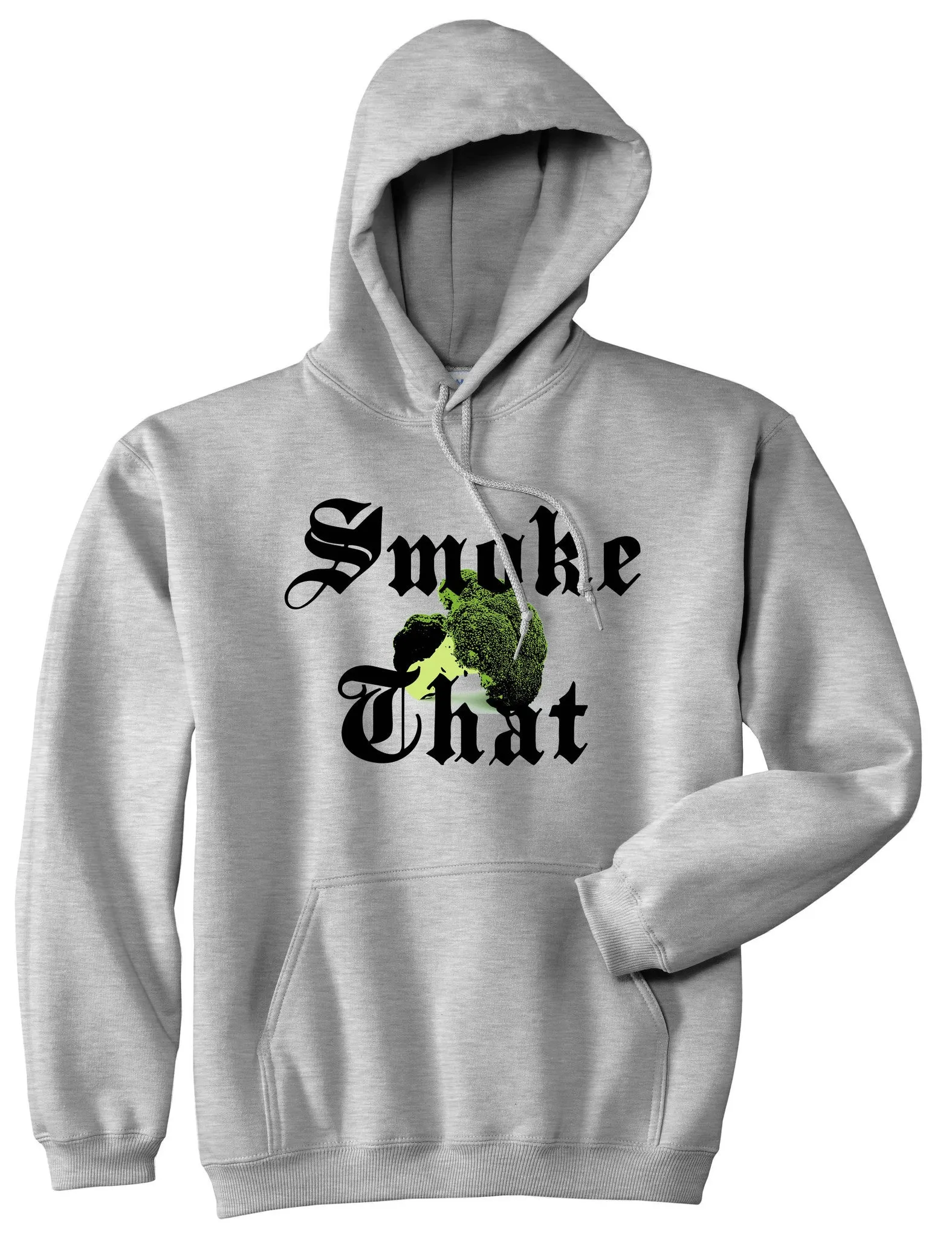 Smoke That Broccoli Pullover Hoodie