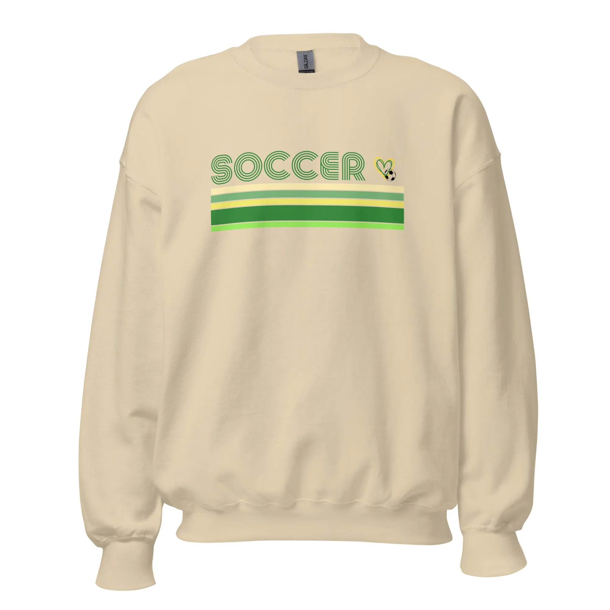 Soccer Unisex Pullover Sweatshirt