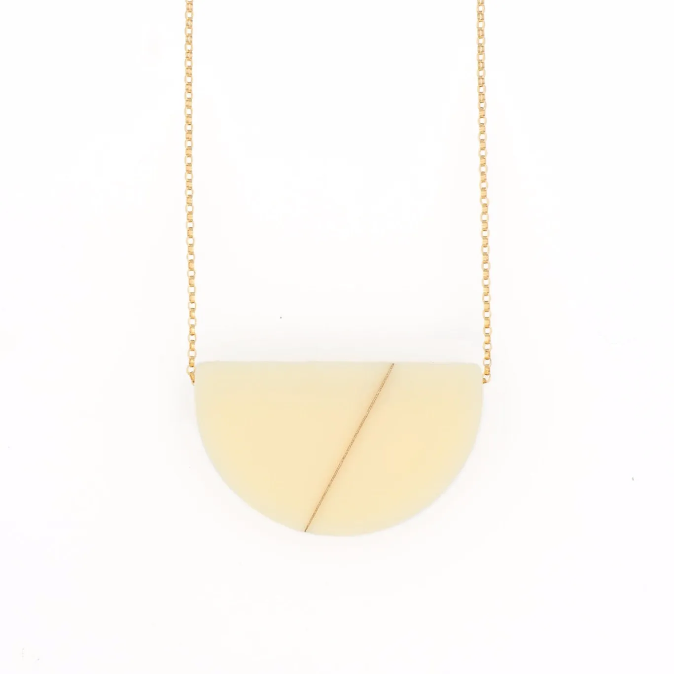 Sofie Semicircle Simple Necklace