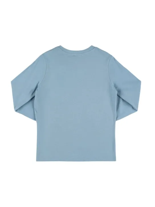 Stella McCartney Kids   Printed cotton jersey long sleeve top 