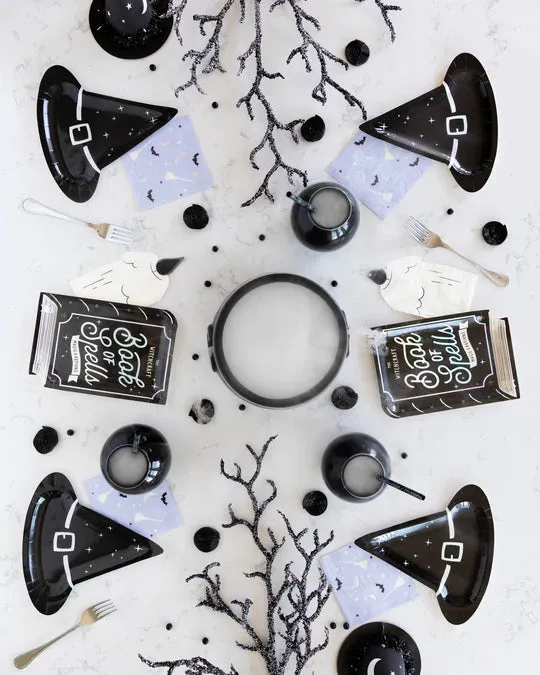 Witching Hour Book of Spells Shaped Plate